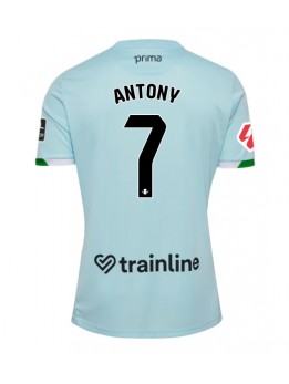 Real Betis Antony #7 Gostujuci Dres 2025-26 Kratak Rukavima Real Betis Antony #7 Gostujuci Dres 2025-26 Kratak Rukavima